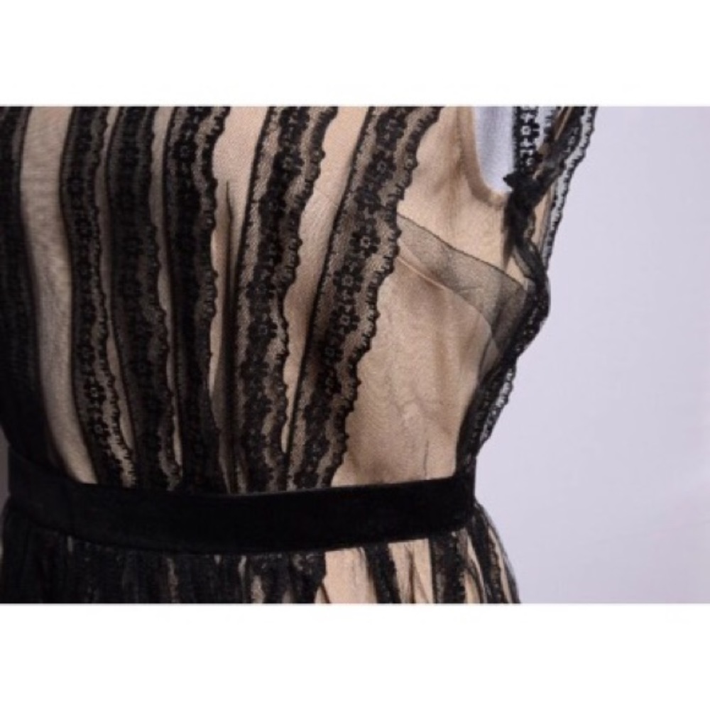 RED Valentino Lace A-Line Cocktail Dress - Picture 5 of 8